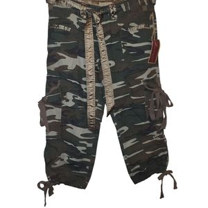 Vintage Havana Camo Crop Pants sz L